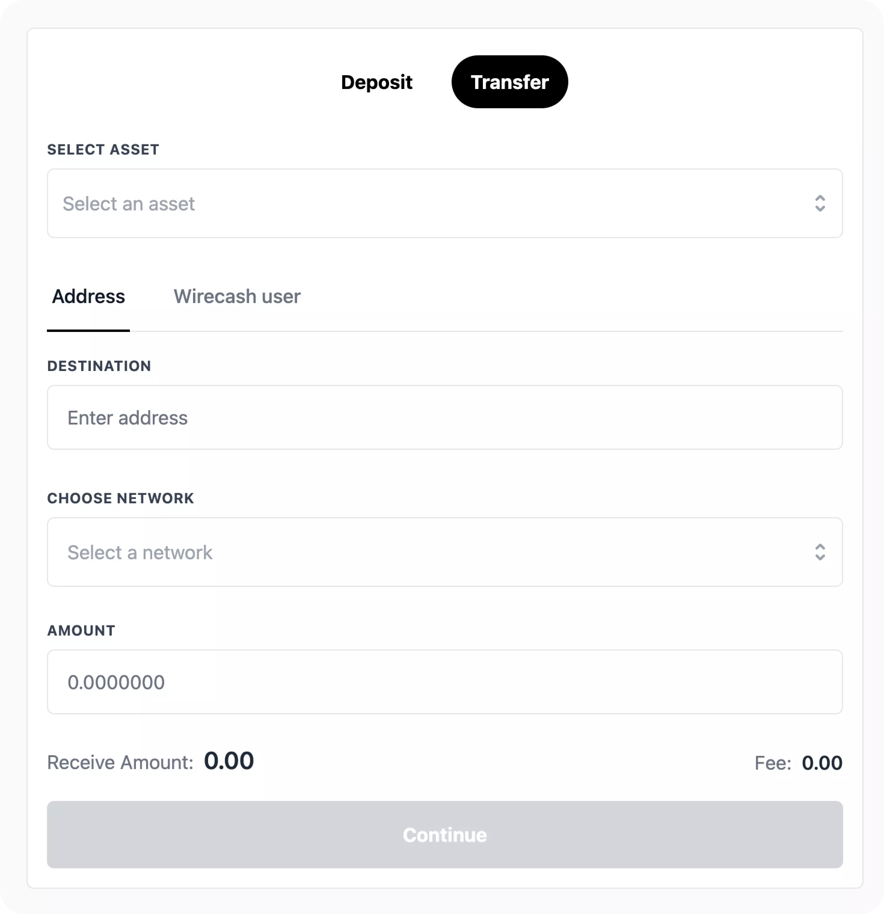 international transfers